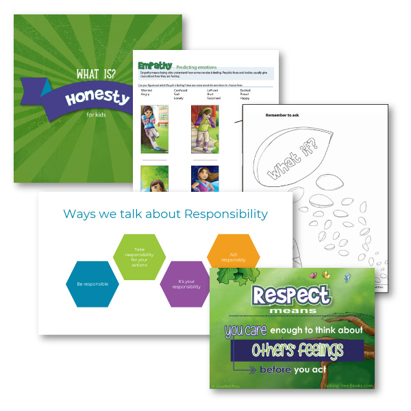 Character building and values for kids from publisher LoveWell Press